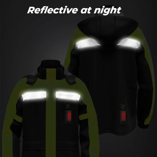 Motorcycle Raincoat Rain Jacket - Image 4