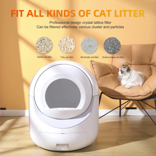 Automatic Cat Litter Box with APP Control - Image 4