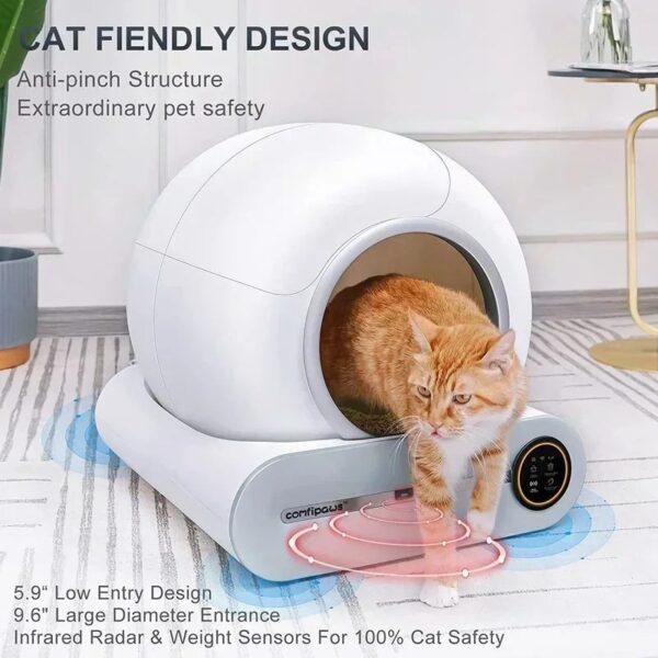 Tonepie Automatic Smart Cat Litter Box - Image 3